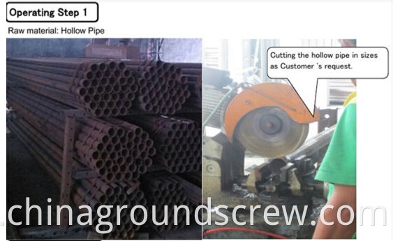 GROUND SCREW PIPE